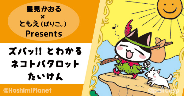 ネコトバ。タロット体験ページ