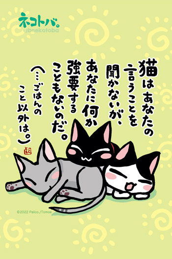 ネコトバ。433