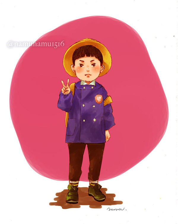 まなむさんイラスト